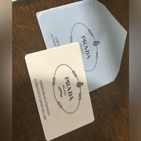 Prada Vela Nylon and leather Backpack dark olive green - Picture 10 of 14